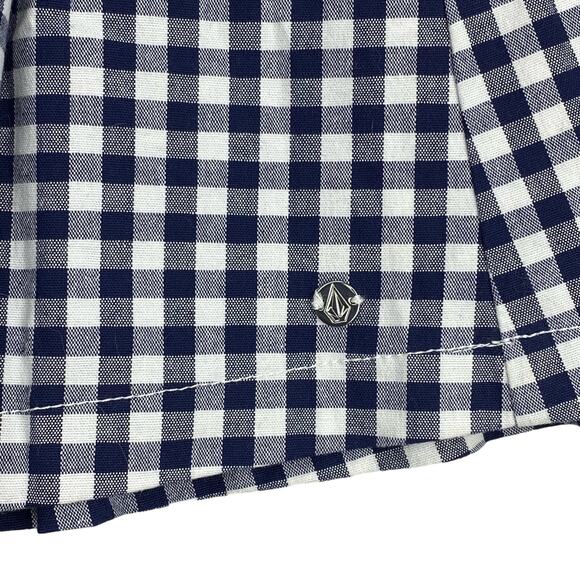 GEORGIA MAY JAGGER X VOLCOM Frochickie A-Line Skirt Sz Medium Midnight Blue - Picture 6 of 8